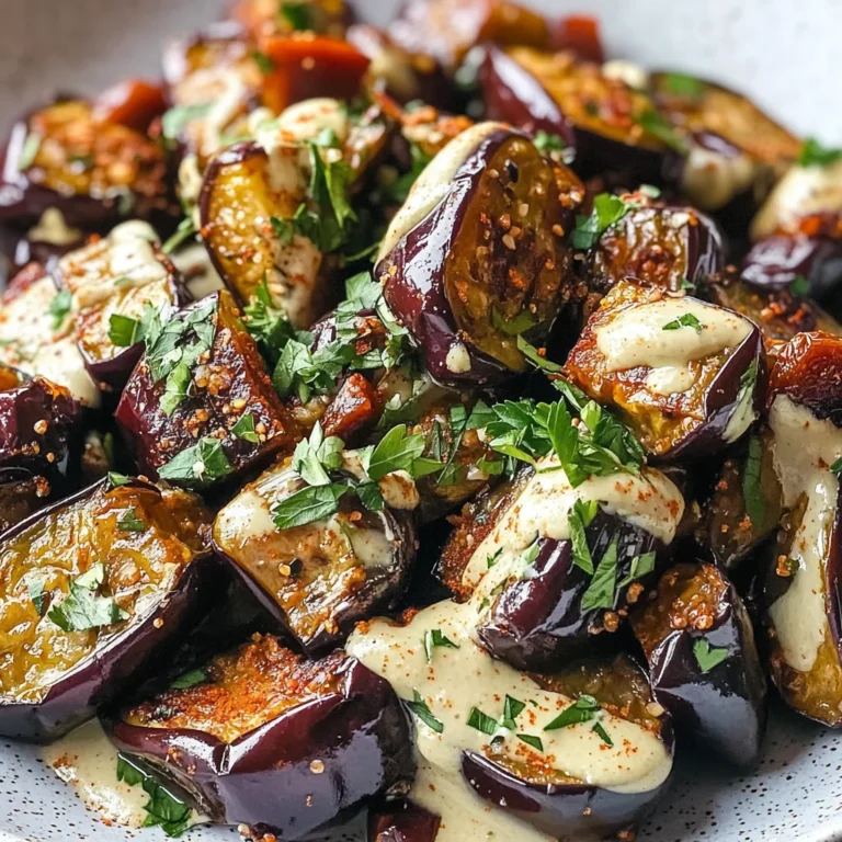Aubergines rôties méditerranéennes