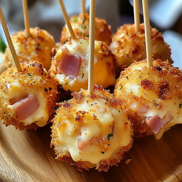 Cake pops salés jambon de poulet fromage
