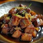 Délice sucré-salé à la viande