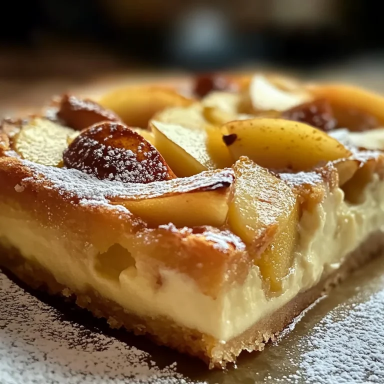 Fondant Moelleux aux Pommes et Mascarpone
