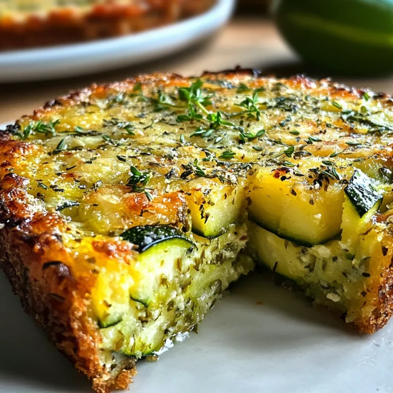Gâteau moelleux courgettes parmesan