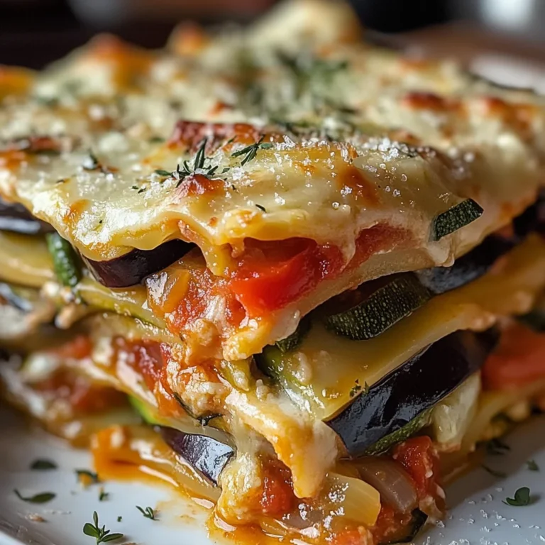 Lasagnes aux légumes d'été