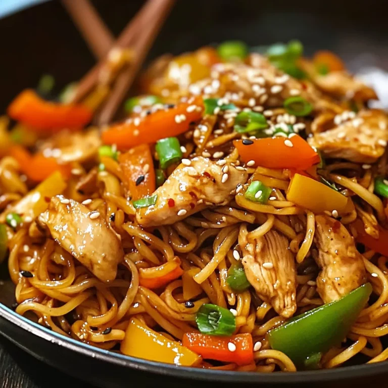 Nouilles sautées asiatiques rapides