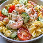 Salade fraîcheur pâtes océane