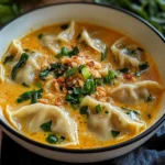 Soupe thaï réconfortante aux raviolis