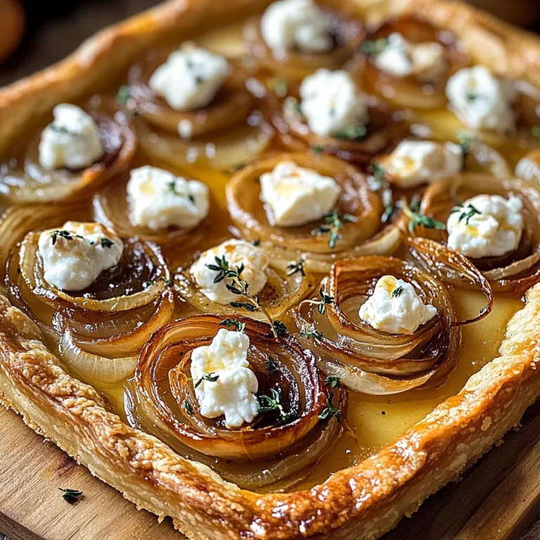 Tarte Gourmande aux Oignons