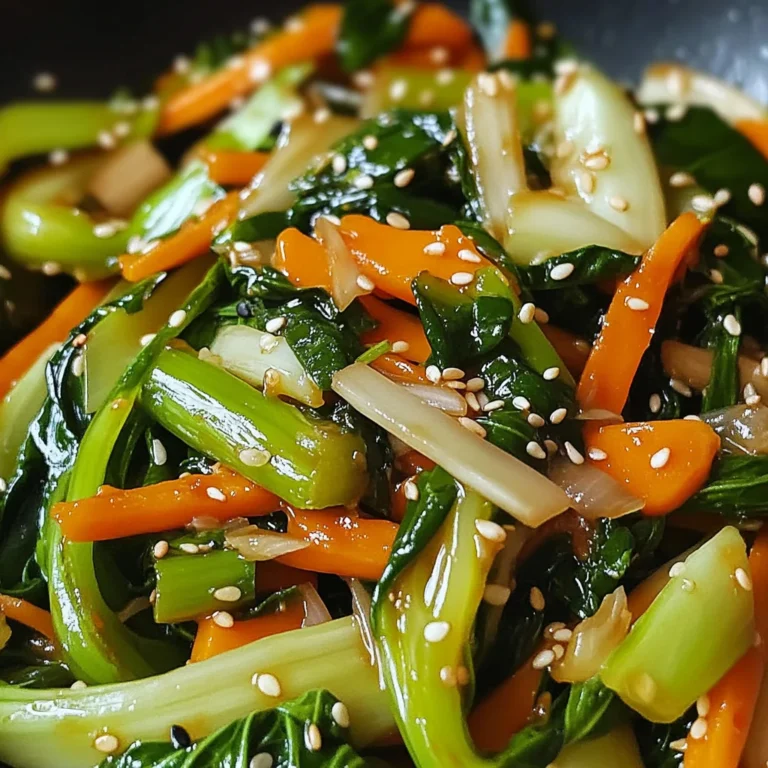 Wok croustillant aux légumes asiatiques