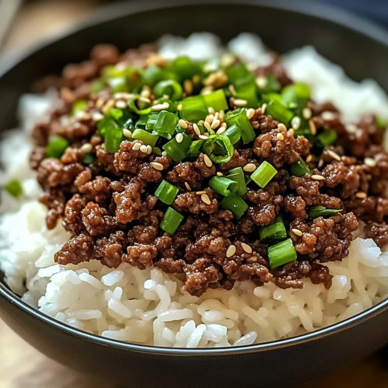 Boeuf Haché Coréen