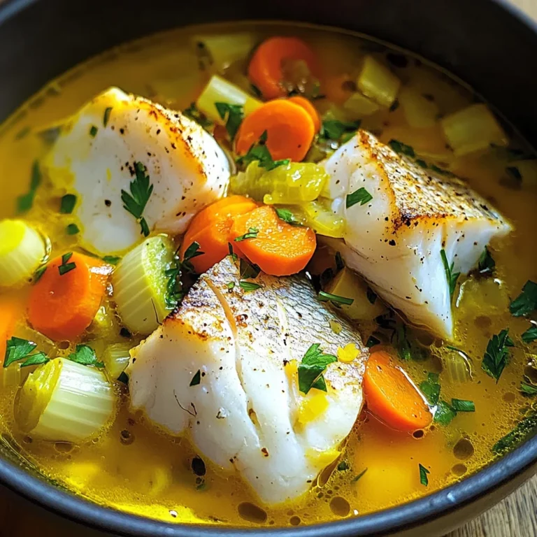 Bourride provençale au poisson