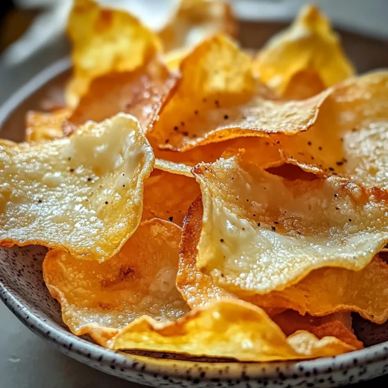 Chips de fromage blanc