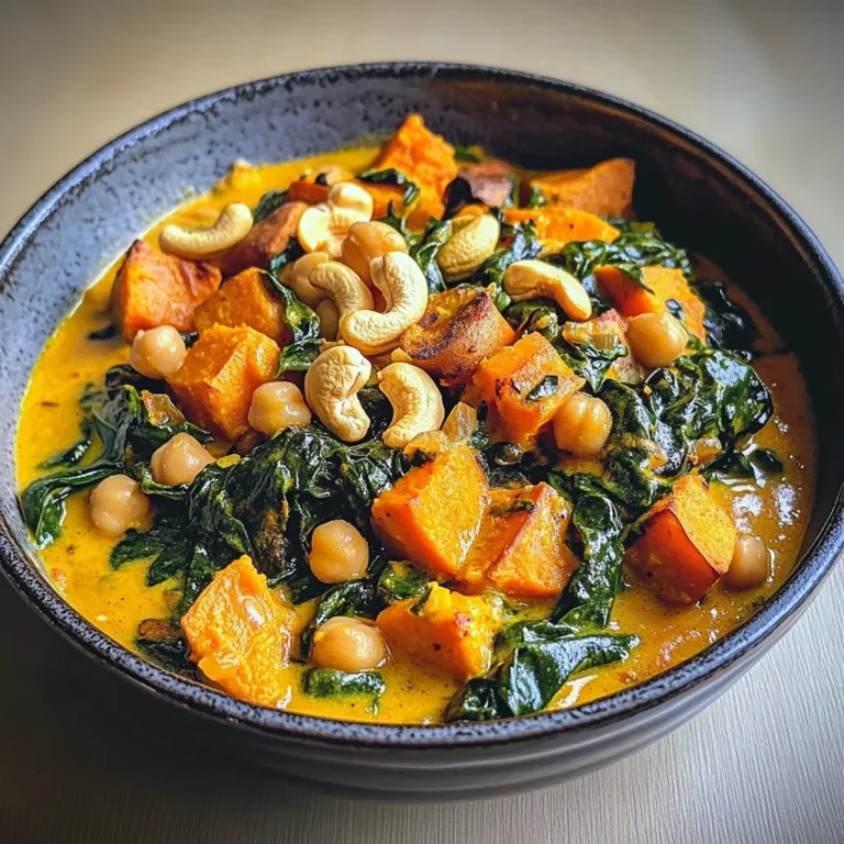 Curry végétarien coloré et nutritif