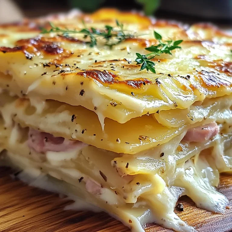 Lasagnes de Pommes de Terre Gourmandes