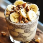 Pudding chia banane healthy