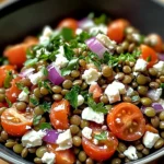 Salade Croquante de Lentilles & Feta