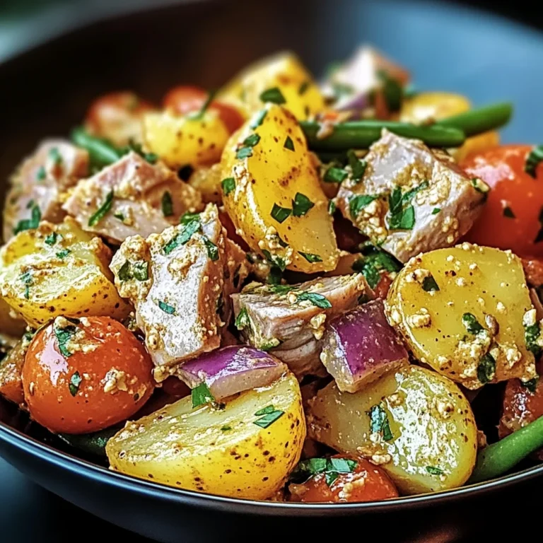 Salade de Pommes de Terre au Thon