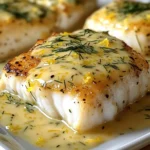 Cabillaud au Four à la Moutarde et Crème Citronnée