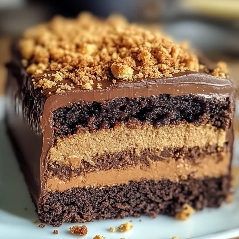 Cake chocolat & spéculoos