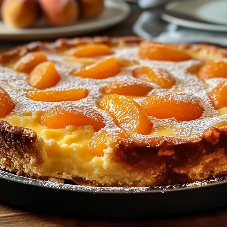 Clafoutis aux abricots