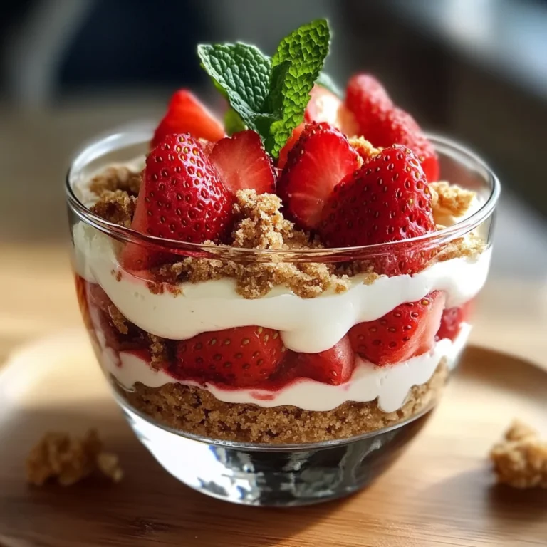 Coupe Fraises Mascarpone