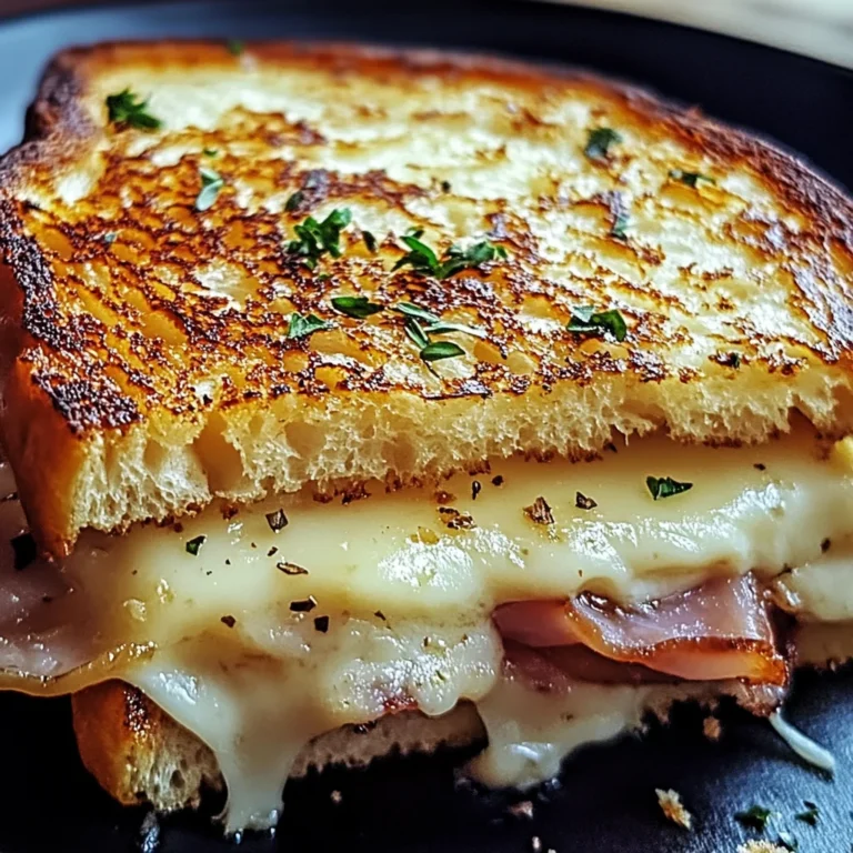 Croque Monsieur Montagnard Savoureux et Réconfortant