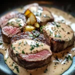 Filet de Bœuf à la Crème aux Échalotes