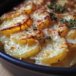 Gratin fondant de pommes de terre