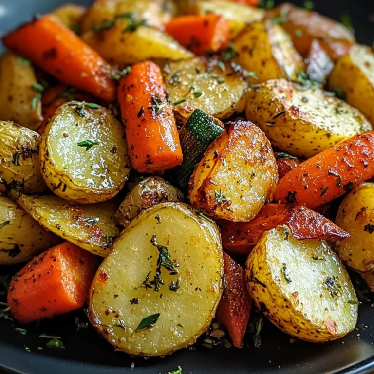 Légumes Rôtis à l'Ail et aux Herbes
