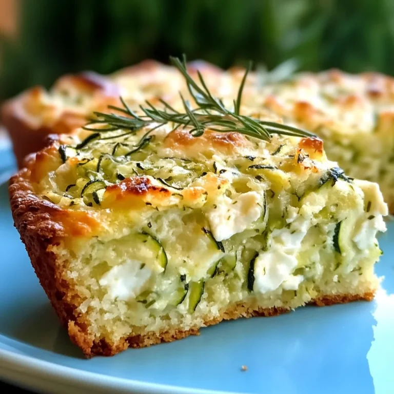 Moelleux au Chèvre et Courgette